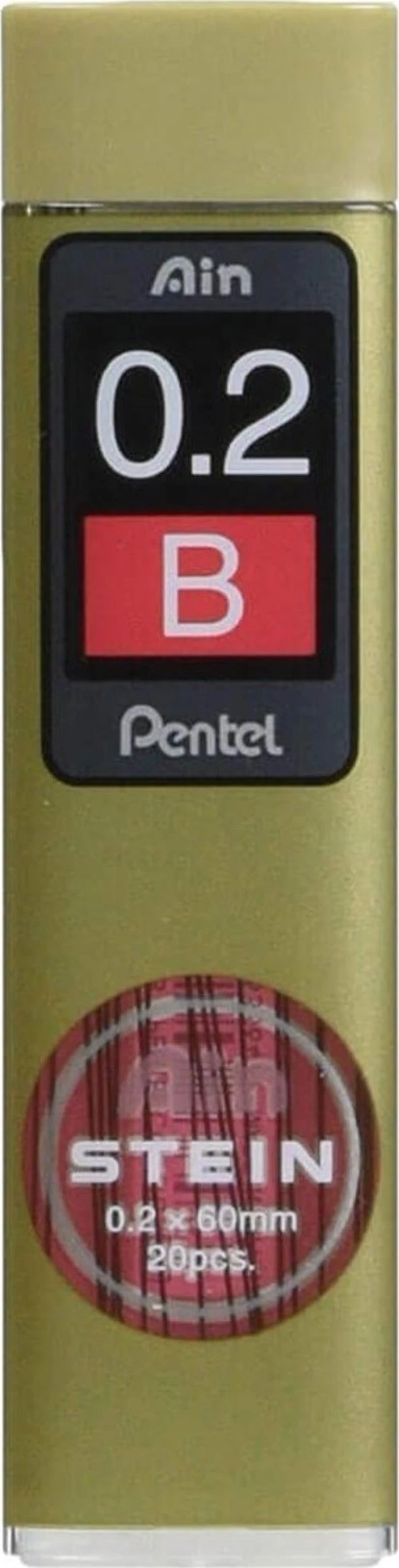 Pentel Ain Stein Uç 0.2 mm B