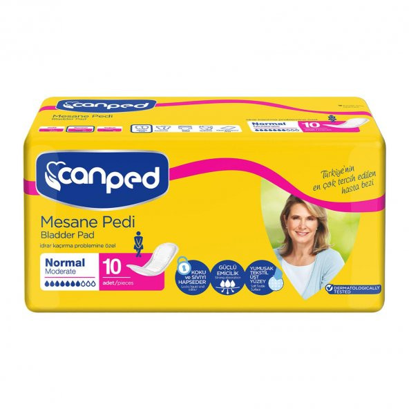 Canped Mesane Pedi 10Lu Orta