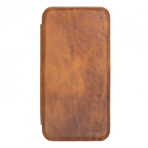 Bouletta Apple iPhone XS Max Uyumlu Deri Kapaklı Kılıf SFB V18 - 2