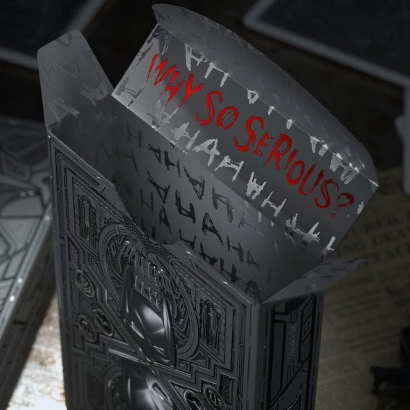 Theory11 The Dark Knight Batman Kara Şovalye Özel Seri Oyun Kağıdı Kartı Kartları Destesi - 4