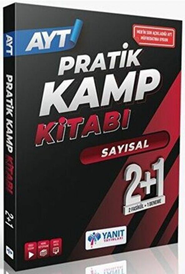 AYT Sayısal 2+1 Pratik Kamp Kitabı Yanıt Yayınları