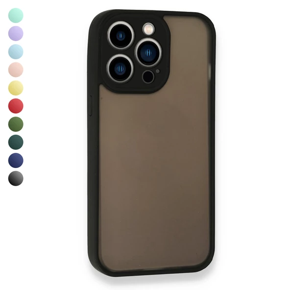 FitCase iPhone 14 Pro Max Montrea Silikon Arka Kapak