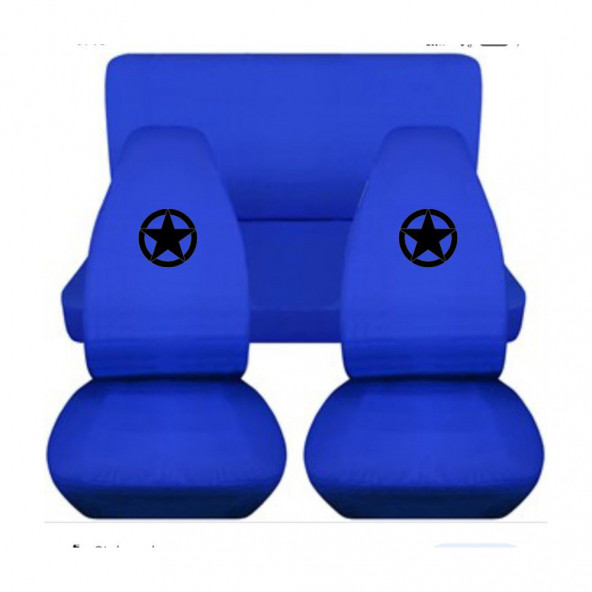 Oto Koltuk Servis Kılıfı Esnek "Tüm Araç Modellerine Uygun" Universal S.Yıldız - 2