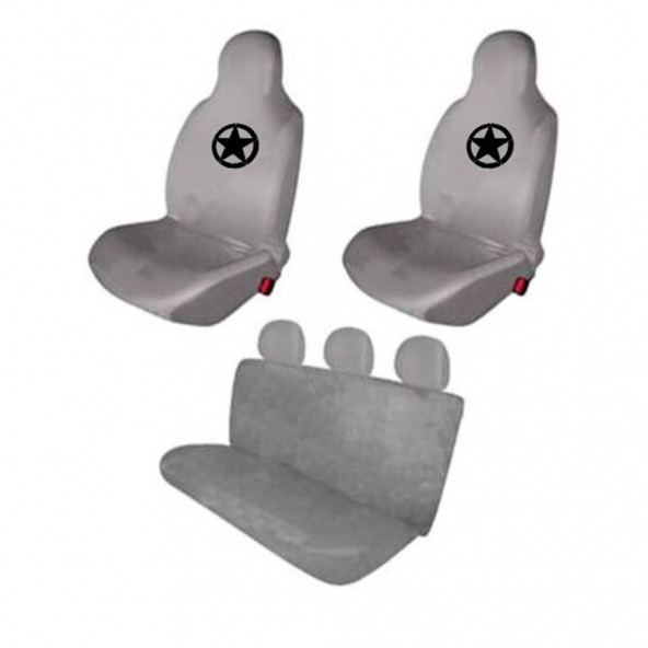 Oto Koltuk Servis Kılıfı Esnek "Tüm Araç Modellerine Uygun" Universal S.Yıldız - 4