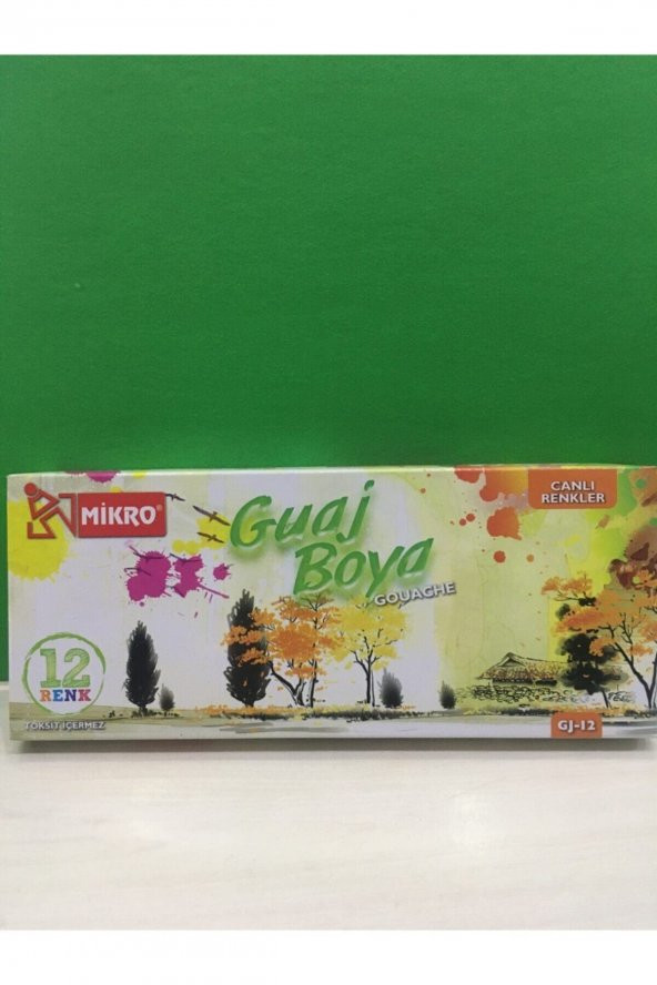 Mikro Guaj Boya 12 Renk Gj-12 - 2