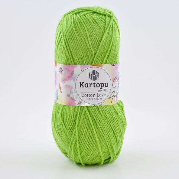 Kartopu Kartopu Cotton Love 404  (3 ADET ) El Örgü Ipi 100 Gr