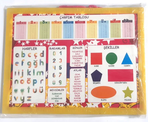 Aslan YAZI TAHTASI EN 41 YÜKSEKLİK 31 CM - 2