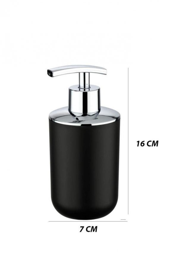 Sıvı Sabunluk Plastik Siyah - 4