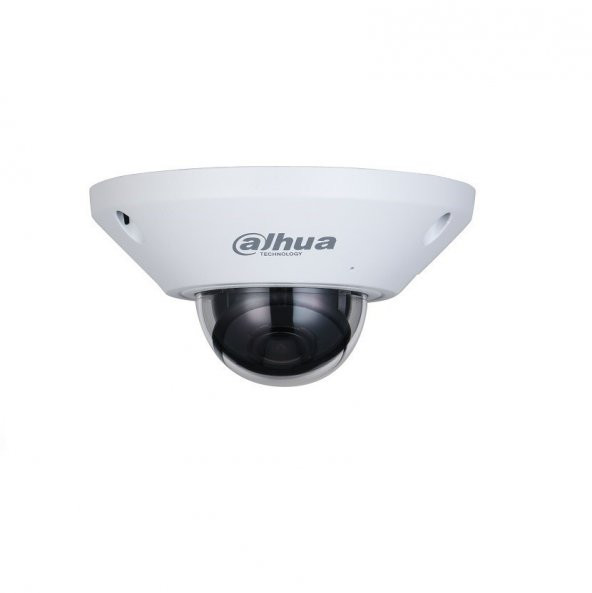 Dahua IPC-EB5541P-AS 5mp 1.4mm Sabit Lens Dahili Sesli H.265+ Panaromik Fisheye IP Kamera - 2