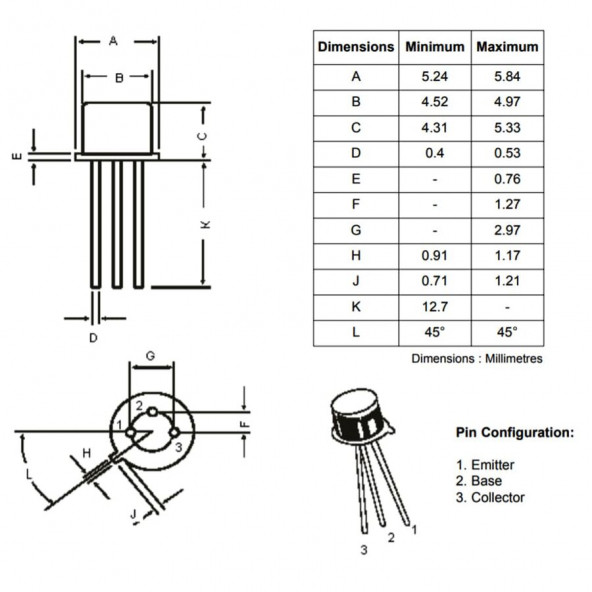 BC108 Npn Transistör - 2