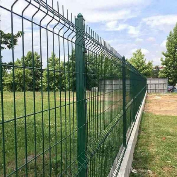 100 X250cm 10 Adet Yeşil Bahce Panel Çit Takımı