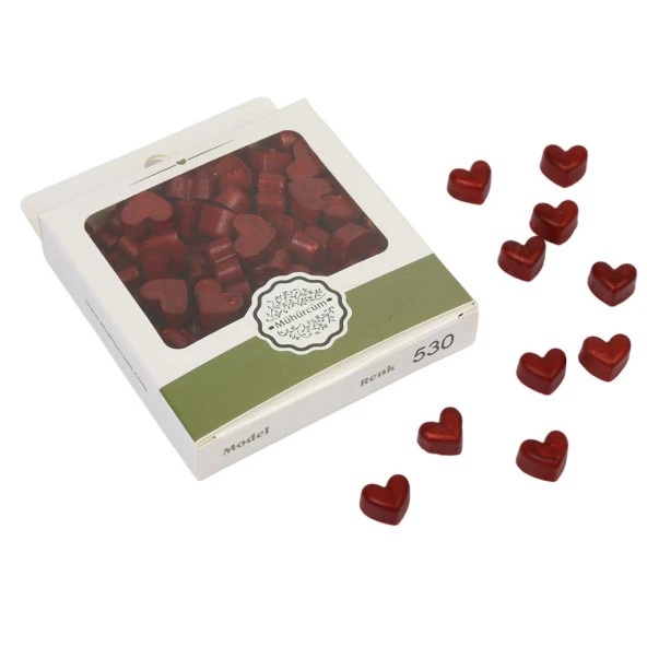 Mühür Mumu Eritme Kalp Boncuk Paket Model No: 530 LAV ürün görseli