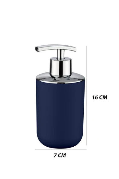 2'li Set Lacivert, Diş Fırçalık Ve Sıvı Sabunluk - Brasil Model - Resim 3