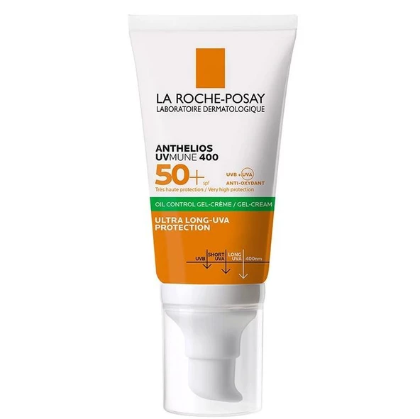 La Roche Posay Anthelios UVmune 400 Oil Control Gel Cream Spf 50+ Güneş Kremi 50 ml