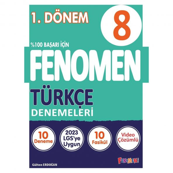 Fenomen 8.Sınıf 1.Dönem 10lu Türkçe Denemeleri