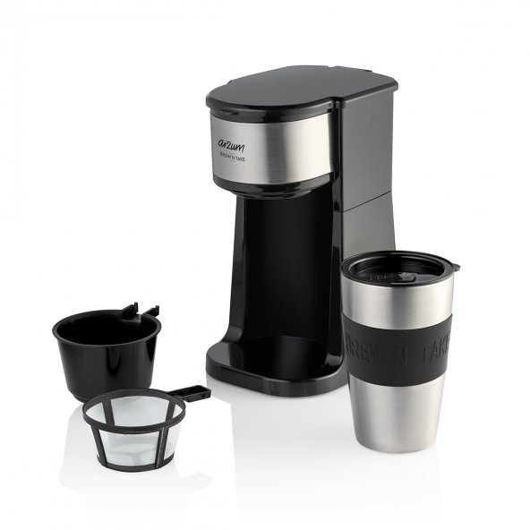 Arzum AR3058 Brewn Take Kişisel Filtre Kahve Makinesi - 2