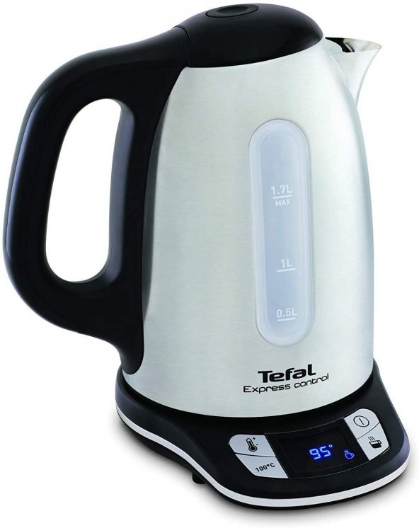 Tefal Express Control Kı240d10 1700 Ml Paslanmaz Çelik Dijital Su Isıtıcı Kettle - 1