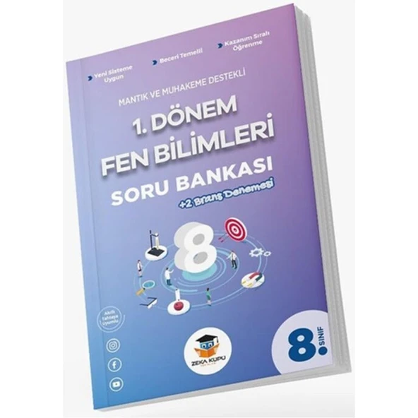Zekaküpü 8.Sınıf 1.Dönem Fen Bilimleri Soru Bankası