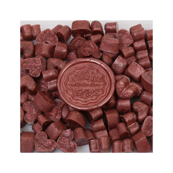 Mühür Mumu Eritme Kalp Boncuk Paket Model No: 535 MERCAN GÜL - 2