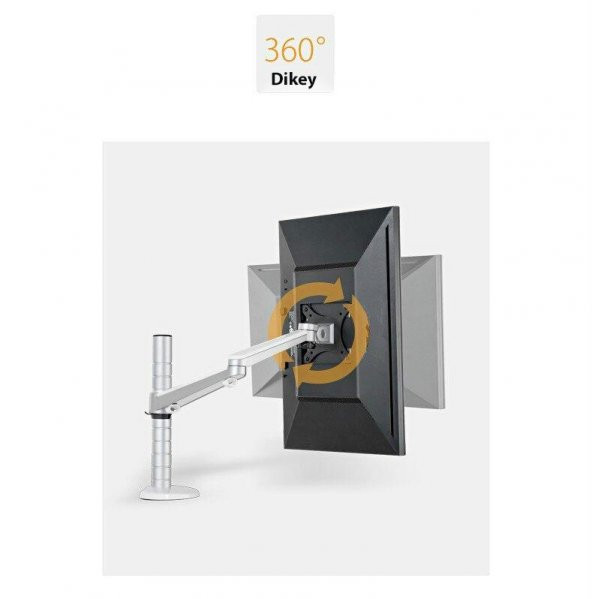 DailyTech OA-7X Monitör Notebook Tutucu Alüminyum Askı Aparatı - 6