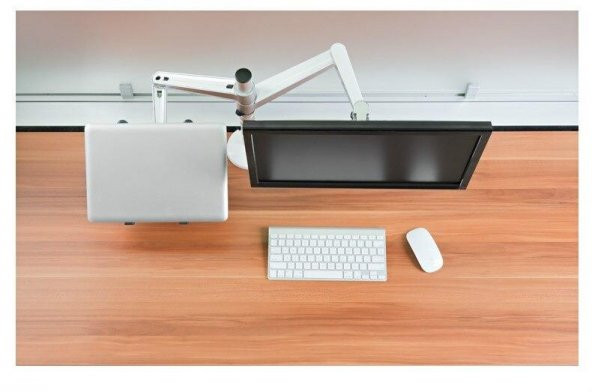 DailyTech OA-7X Monitör Notebook Tutucu Alüminyum Askı Aparatı - 12