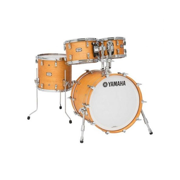 Yamaha Hybrid Maple Akustik Davul (Vintage Natural) - 1