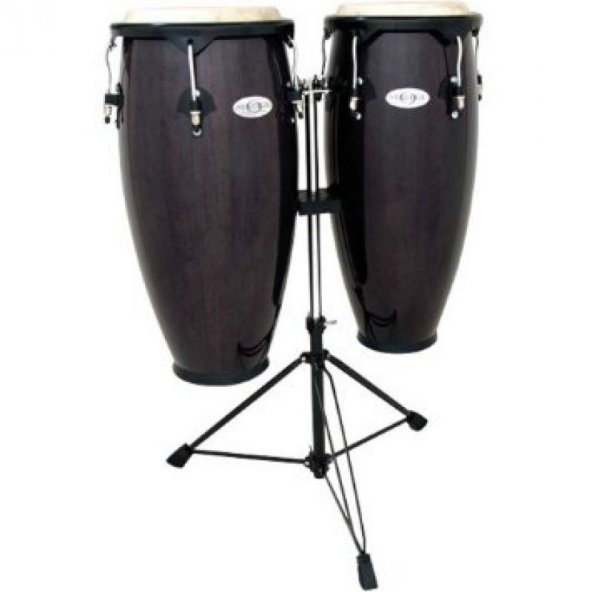 Toca Synergy 10+11\ w/Double Stand - Transparent Black