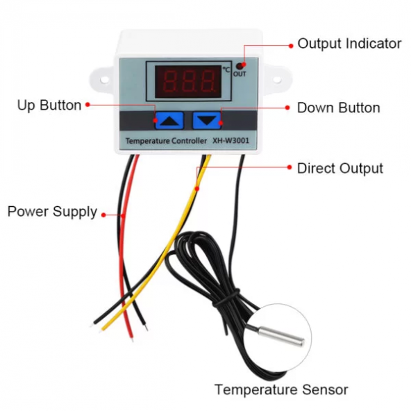 XH  W3001 Isı Kontrol ünitesi