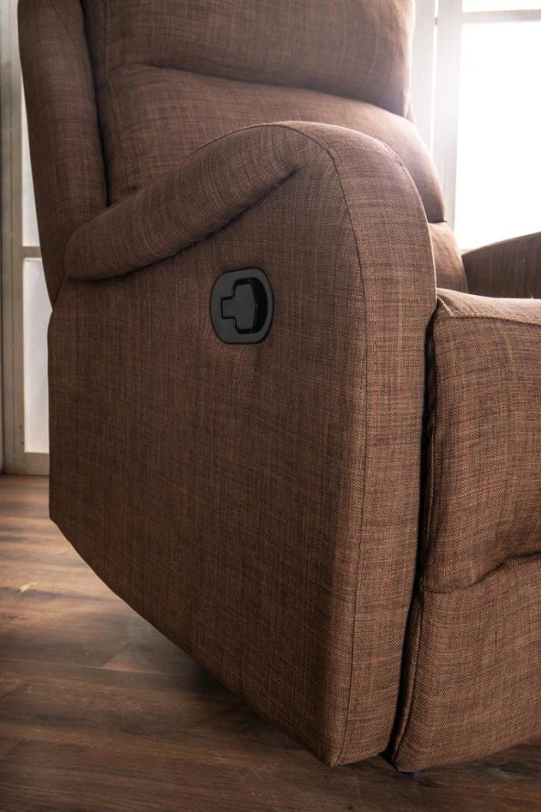 Niron Comfort Chocolate Fonksiyonel Tekli Koltuk TV / Baba Koltuğu - Berjer - 6