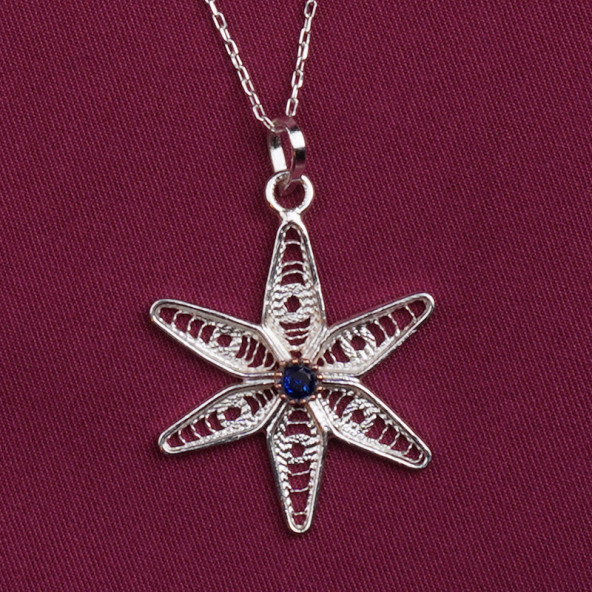 Yıldız Motifli Kolye Ucu