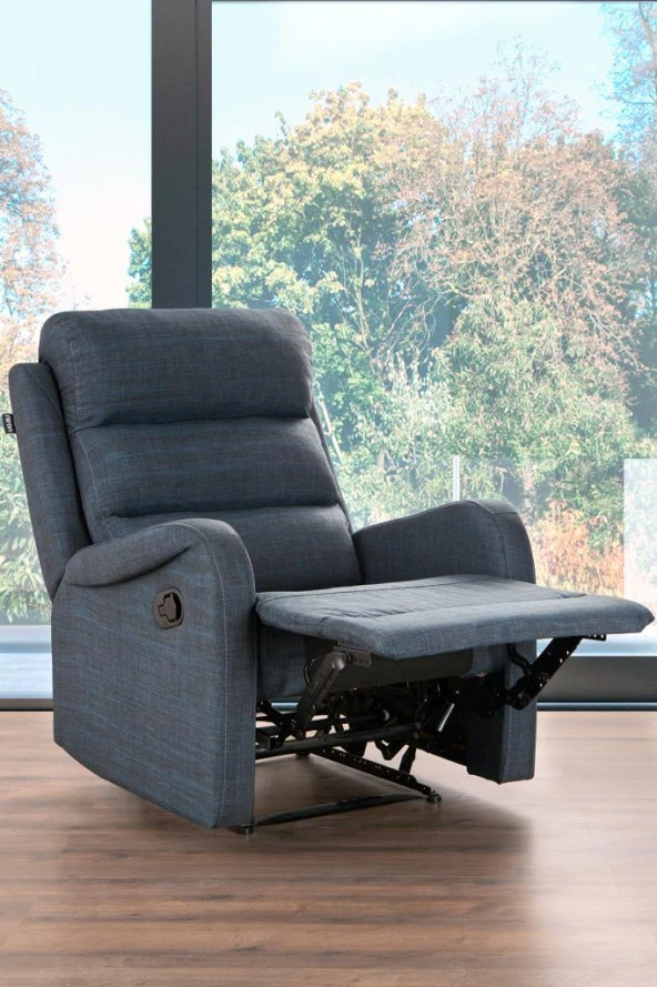Niron Comfort Navy Fonksiyonel Tekli Koltuk TV / Baba Koltuğu - Berjer - 2