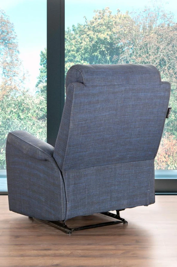 Niron Comfort Navy Fonksiyonel Tekli Koltuk TV / Baba Koltuğu - Berjer - 4