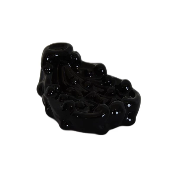 Siyah Seramik Şelale Geri Akışlı Tütsülük Backflow Incense C0896 - 2