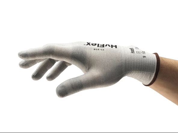 Ansell Hyflex 11-318 Hafif Kesilmelere Karşı Koruyucu İş Eldiveni - Resim 3