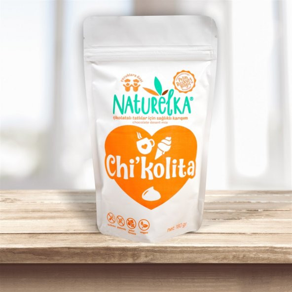 Naturelka Chi'kolita 180 gr (Çikolatalı tatlılar için  karışım)