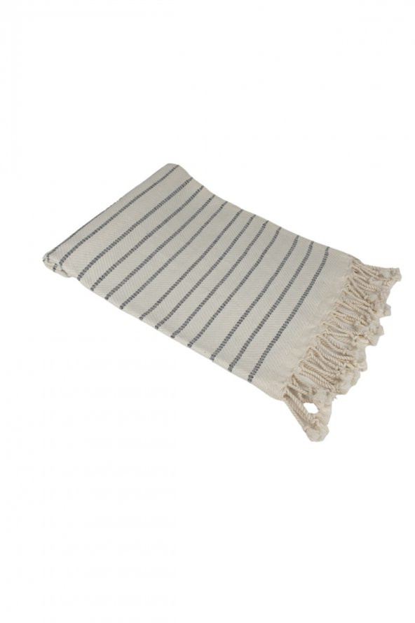CARMEN PEŞKİR 65 Pamuk 35 Bambu 50X100cm EKRU