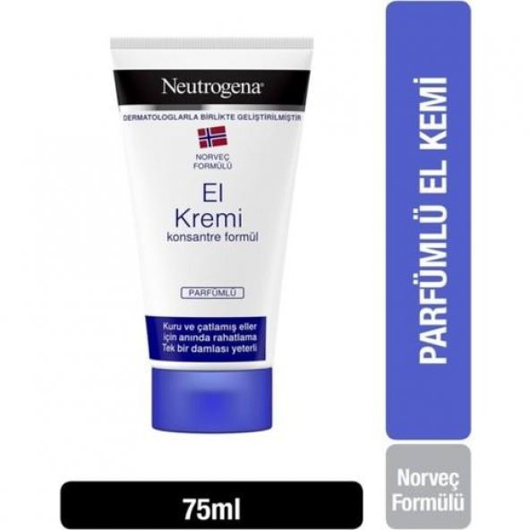 Neutrogena Norveç Formülü El Kremi Parfümlü 75 Ml