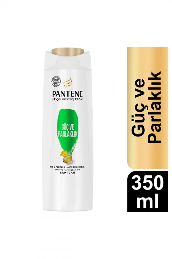 Pantene Doğal Sentez Güç Ve Parlaklık Şampuan 350