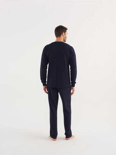 Mod Collection 3756 Erkek Patlı Pijama Takım - Resim 2