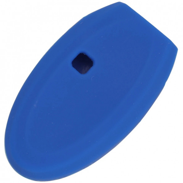 NİSSAN MAXIMA ALTIMA VERSA JUKE QASHqAİ X-TRAİL SİLİKON ANAHTAR KILIF (MAVİ) - Resim 2