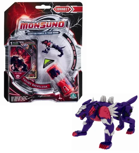 MONSUNO, Lisanslı Fusion Backslash Figür, Fırlatma Kapsülü ve Oyun Kartı - 4
