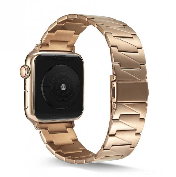 Apple Watch Ultra 49mm Kordon KRD-48 Metal Strap Kayış