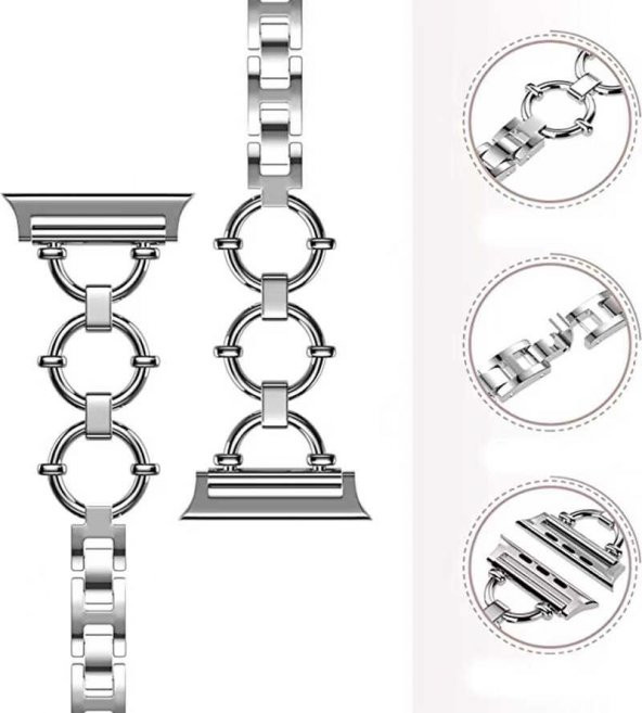 ​​​Apple Watch Ultra 49mm Kordon KRD-56 Metal Strap Kayış - 2