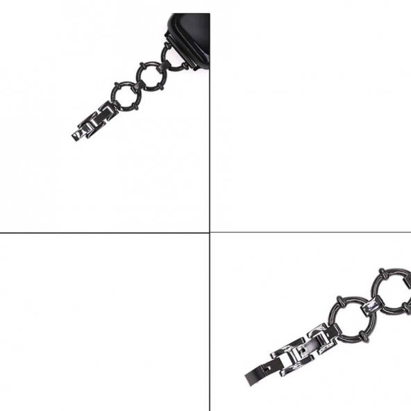 ​​​Apple Watch Ultra 49mm Kordon KRD-56 Metal Strap Kayış - 10