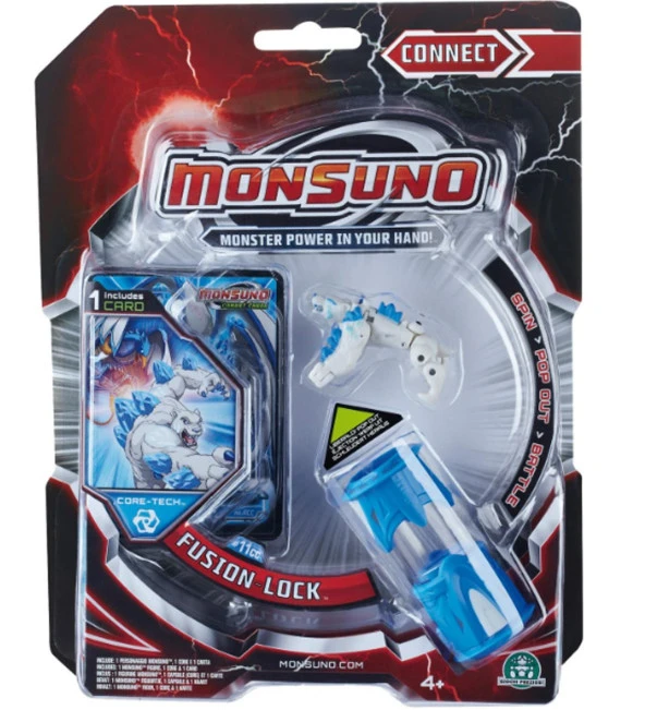 MONSUNO, Lisanslı Fusion Lock Figür, Fırlatma Kapsülü ve Oyun Kartı - 3