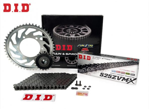 Did Zvm-x-Jt 2004-2008 Honda CBF 500 Uyumlu Zincir Dişli Set Çelik Renk ürün görseli