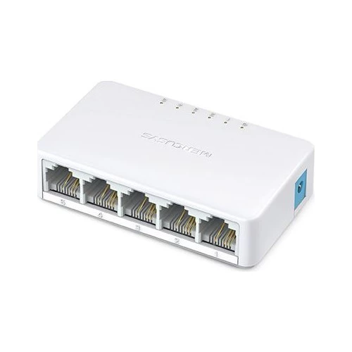 TP-LINK MERCUSYS MS105 5PORT 10/100 YÖNETİLEMEZ SWITCH ürün görseli 1