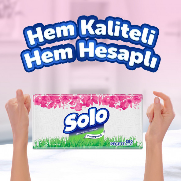 Solo Süper Peçete 100 lü x 24 Adet - 3