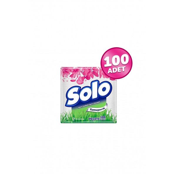 Solo Süper Peçete 100 lü x 24 Adet - 4