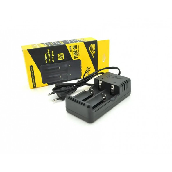 İkili ekranlı Pil Şarj Cihazı 18650-26650-10440-14500-16340-16650-18350-18500  Lityum Battery  charger